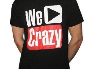 WEPLAYCRAZY YouTube T-Shirt