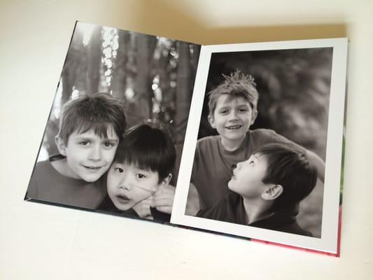 Excerpt from our family's fine art photo book - photographed and produced by Michelle Tricca Photography.