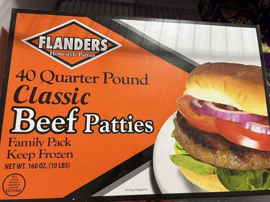 NOT A BEEF PATTY. Absolutely disgusting.