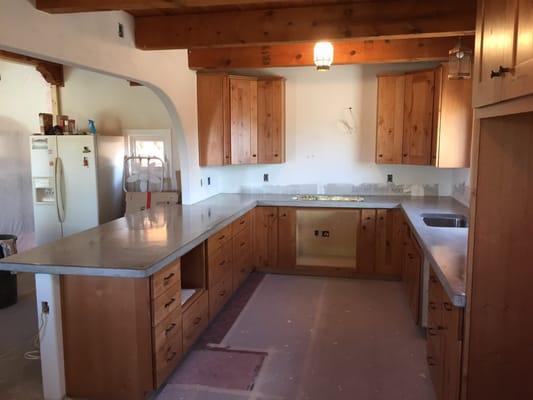 Concrete Kitchen countertops