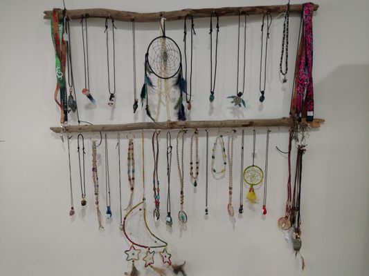 Pendents, necklaces, dream catchers