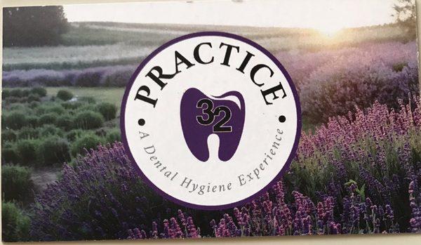 Dentist practice name and logo