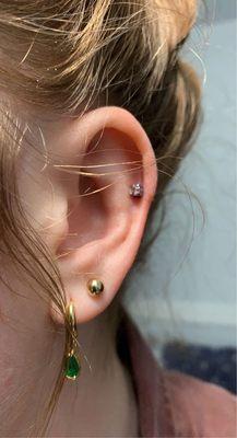 Cartilage piercing