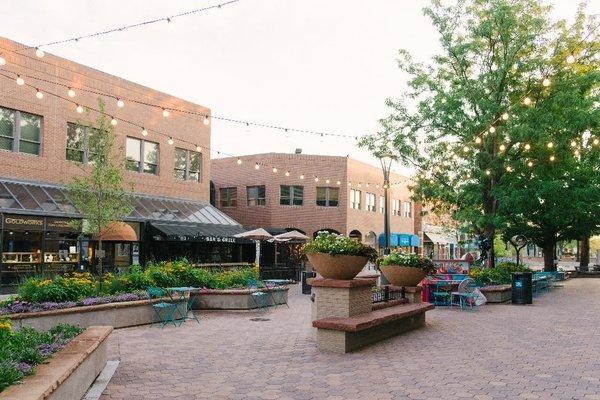 Old Town Square in Fort Collins