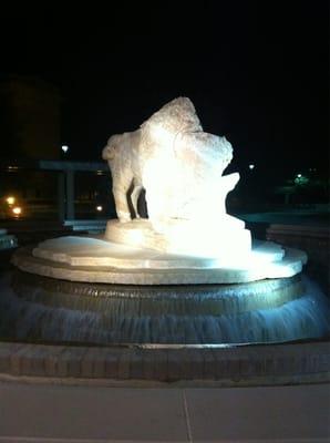 The Buffalo Fountain