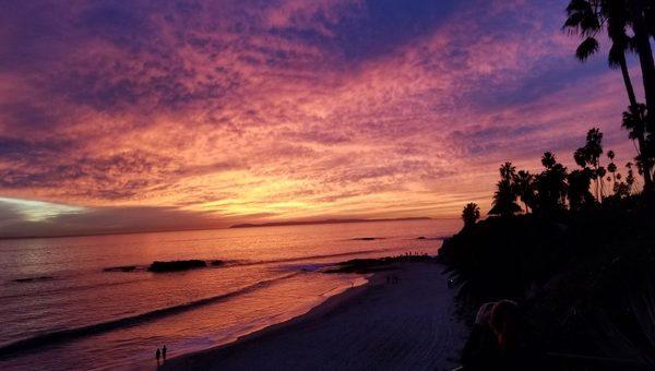 Sunset at Laguna beach