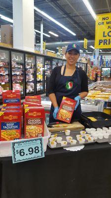 Stop by @ Palace Food Depo! From 10am-4pm to sample Beef or Chicken Taquitos.