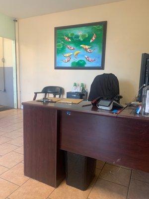 Front desk