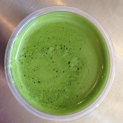 Wheat grass juice... Yummy!