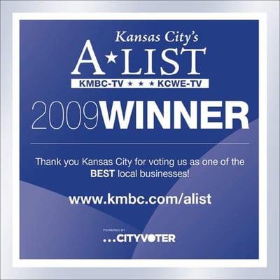 Winner of KMBC 9's A-List, Voted Best Massage In KC!