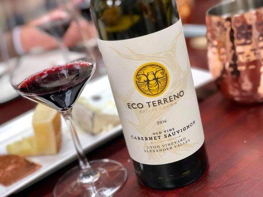 Eco Terreno wines are 100% estate grown with a thoughtful palate that is a perfect reflection of the beautiful Alexander Valley