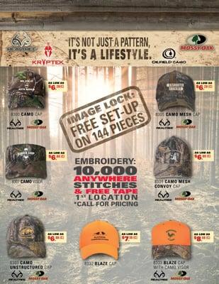 Check out these great Camo Hat Deals!