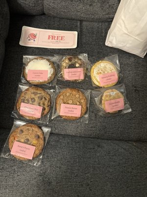 Cookies I ordered