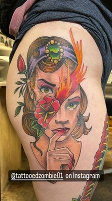 Tattoo by owner Chris V.