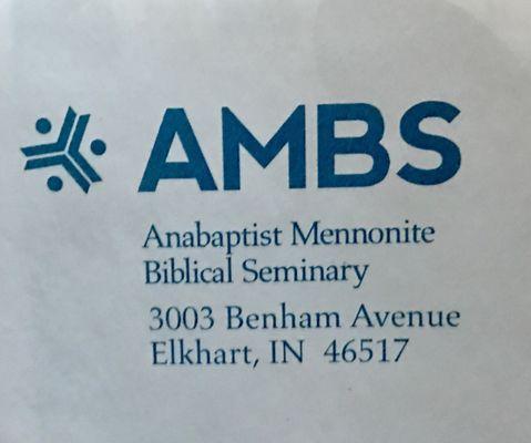 Anabaptist Mennonite Biblical Seminary