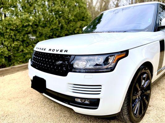 Range Rover mobile Signature Detail service