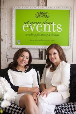 Jenny Goodman and Sara Holland / Wedding planners for At Your Door Events