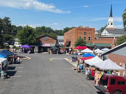 Part of July 4th celebration in downtown Demorest!