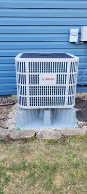 High efficiency Bosch heat pump