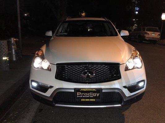 Brand new 2017 Infiniti QX50