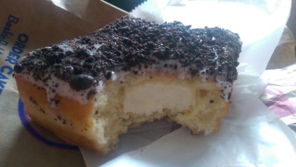 Oreo cheesecake square