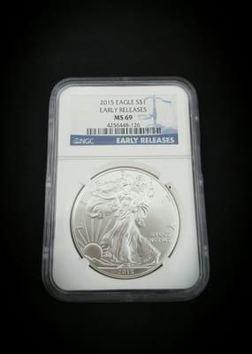 2015 - MS 69 - $1 Eagle