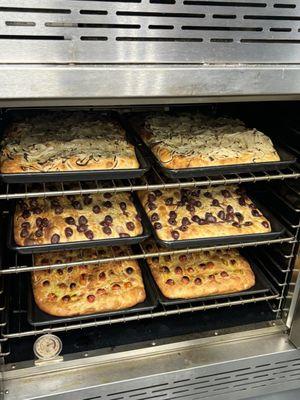 House made focaccia