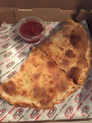 Cheese calzone