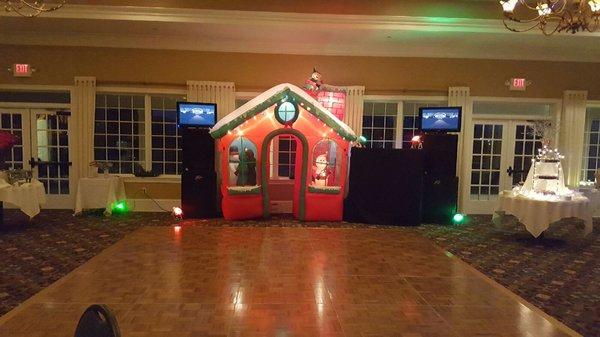 Coporate Holiday Party Setup