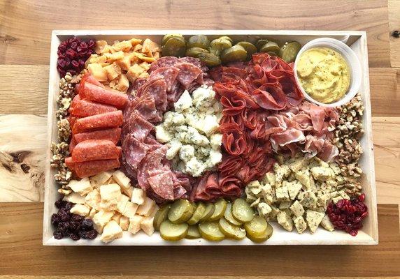 Order custom cheese and charcuterie platters from the Douglas Avenue Chop Shop. We build them to your tastes and budget!