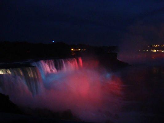 Waterfalls On River Road