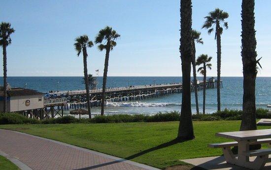 Lunch time break at the pier.