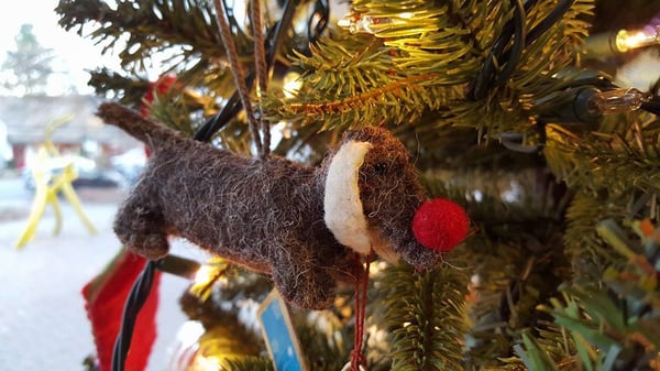 Dachshund ornament