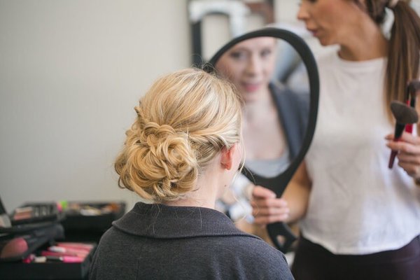 Bridesmaid hair