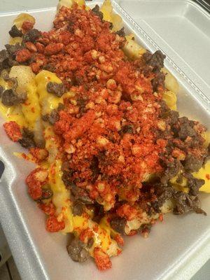 Asada Hot Cheeto Fries