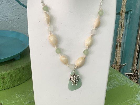 Shells and Sea Glass Jewelry