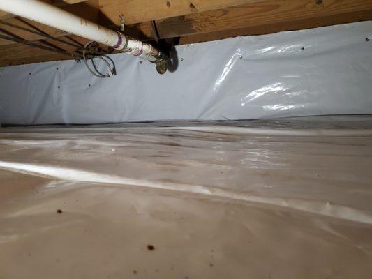 Did you know a damp crawlspace can send mold and mildew upstairs affecting the air quality for you and your loved ones?