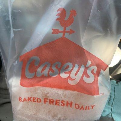 Casey's clear bags: road friendly