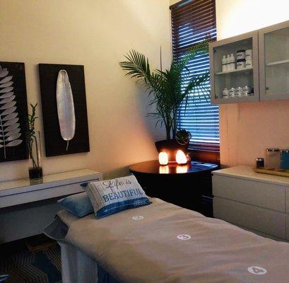 Our Body Care Room. Body contouring, body wrapping, radio frequency, lymphatic drainage, ultrasound cavitation, infrared light therapy, deep