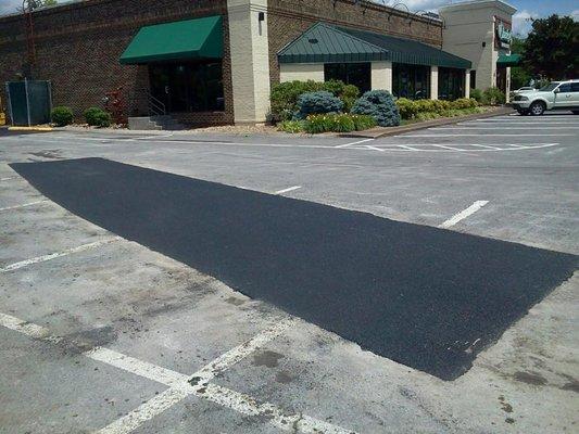 Commercial paving repair