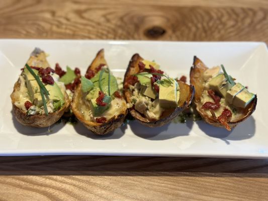 Potato skin deliciousness