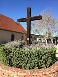 Front of the church