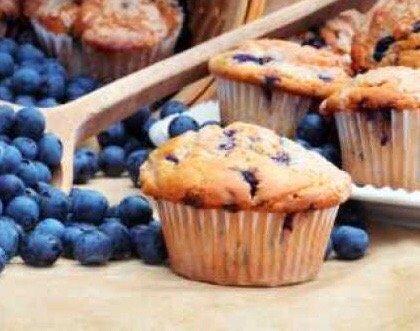 Blueberry - Banana - Chocolate Muffins