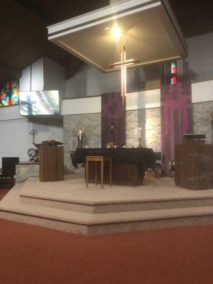 Altar for Maundy Thursday