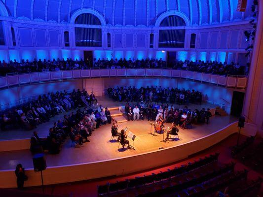 String quartet from Chicago Civic Orchestra