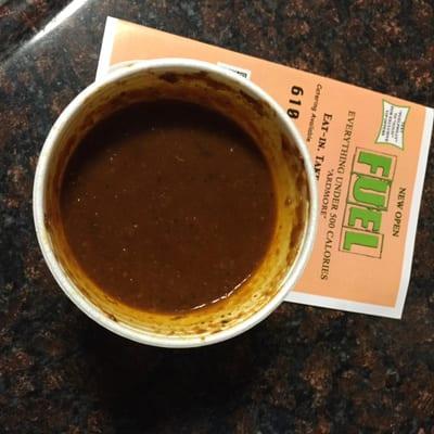 "Tomato basil soup"...gross