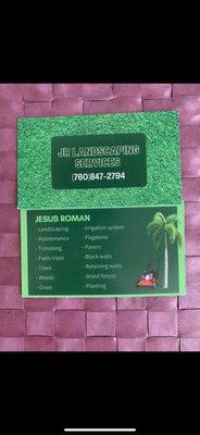 Jesus Roman Landscaping.