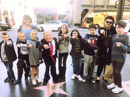 Fun on Hollywood Blvd.