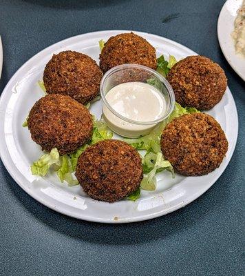 Falafel was fantastic