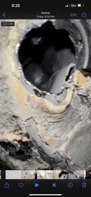 The "repaired floor/rear body." That they fixed. This is how I got my car back this is there finished product